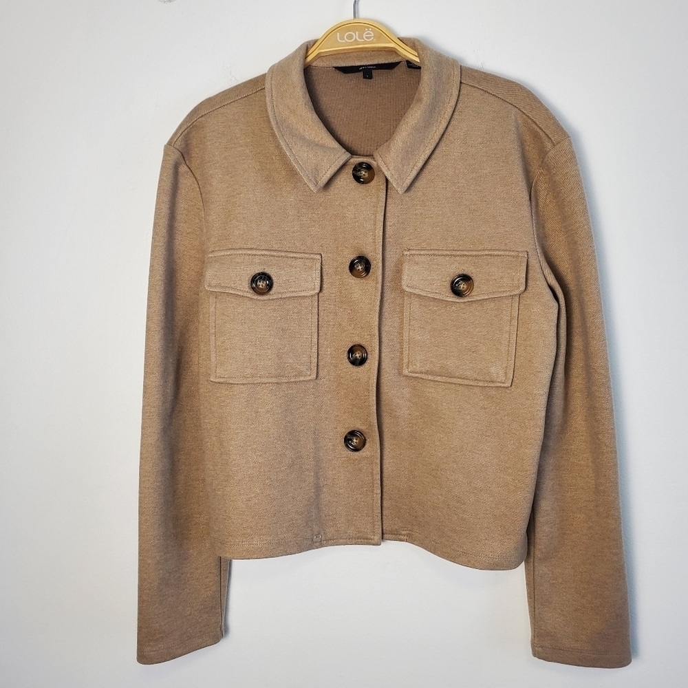 Vero Moda Button Front Light Jacket - Picture 3 of 6